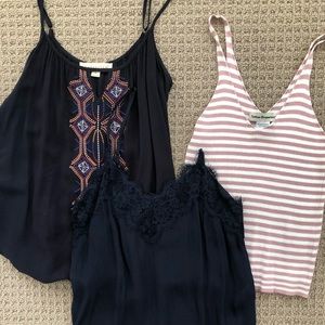 3 tank tops
